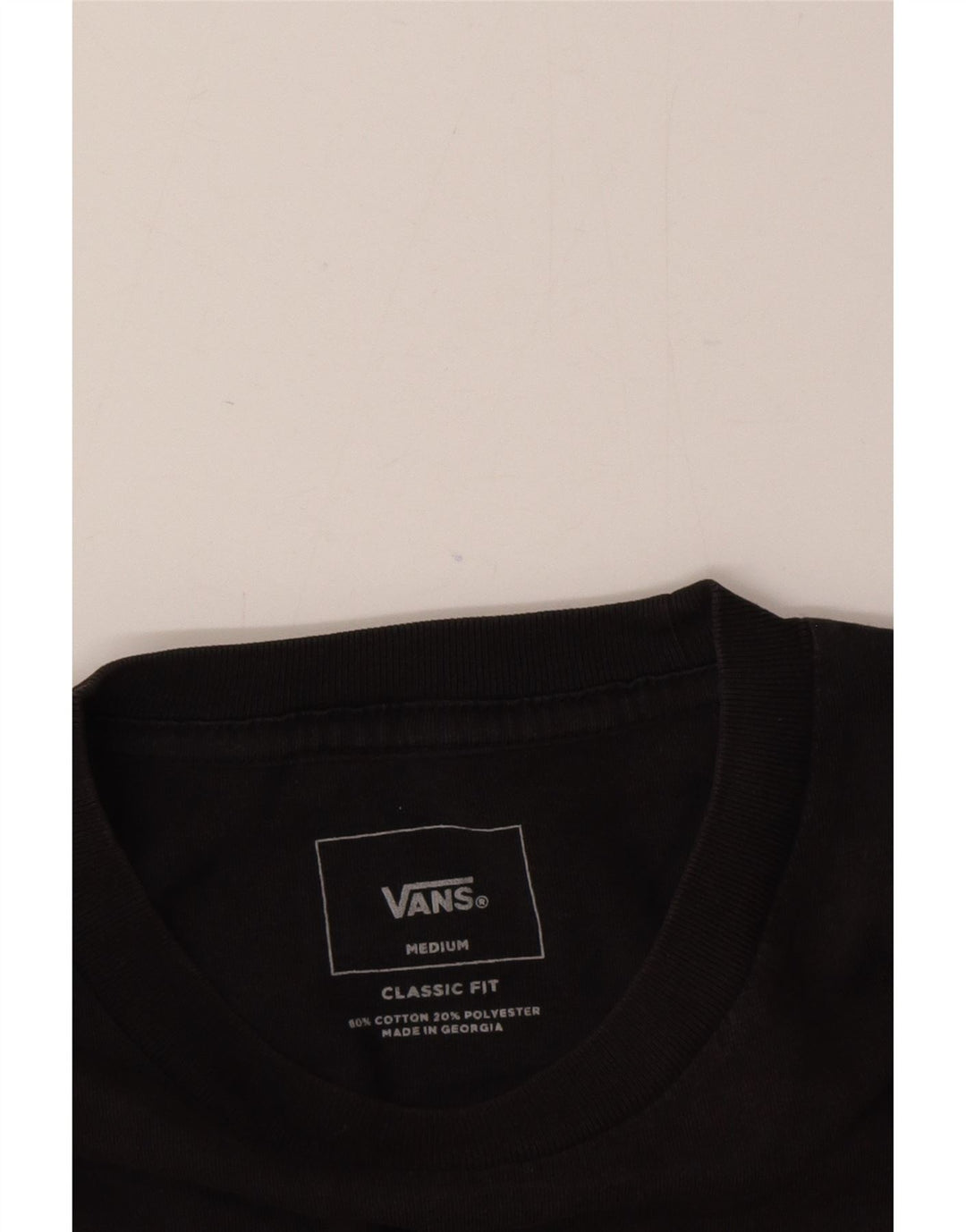 Camiseta Vans Classic Fit de algodón color block en gris medio