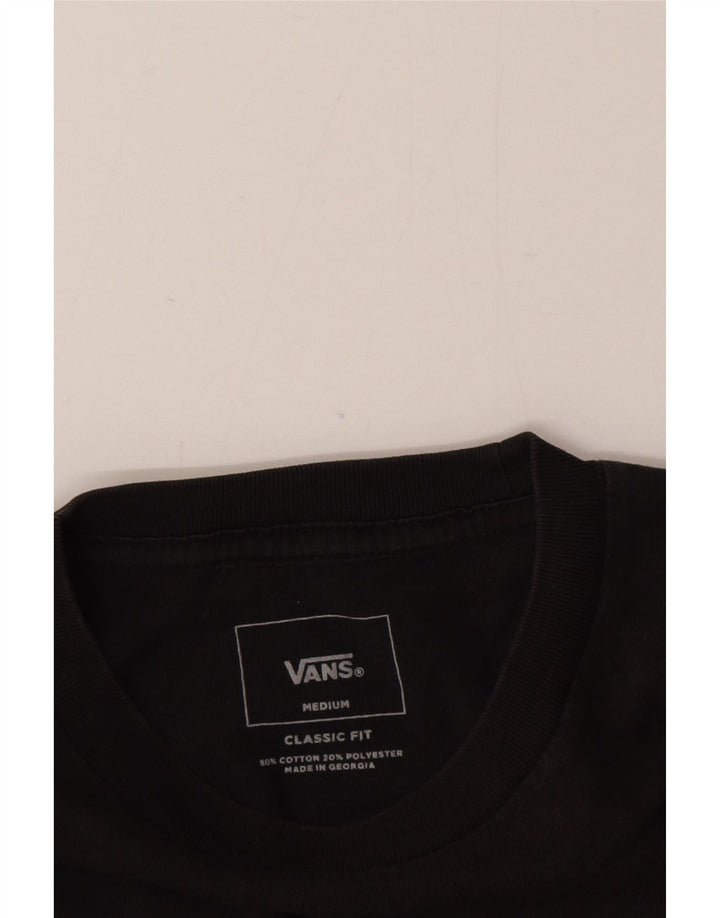Camiseta Vans Classic Fit de algodón color block en gris medio