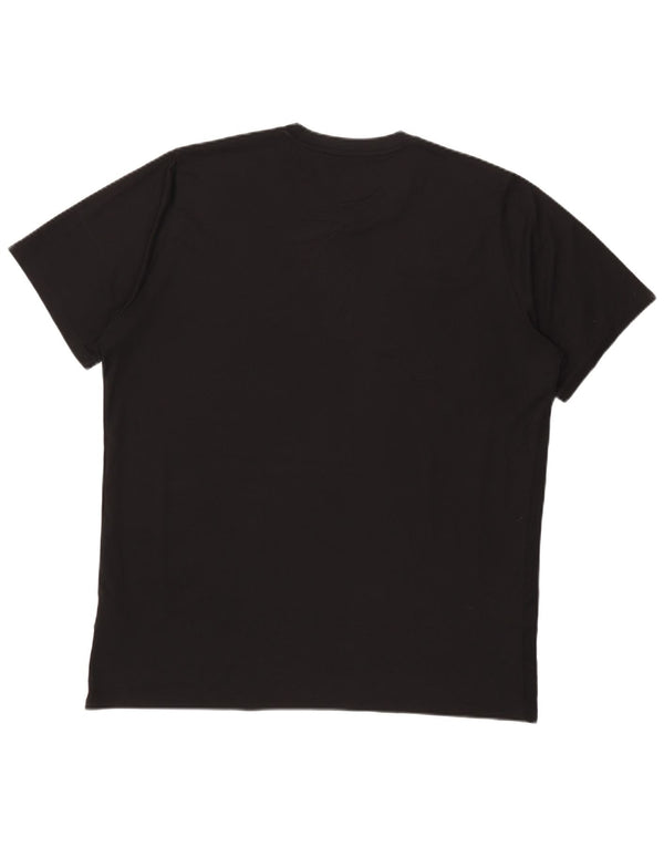 Nike Camiseta Dri Fit para hombre Top 2XL Poliéster negro