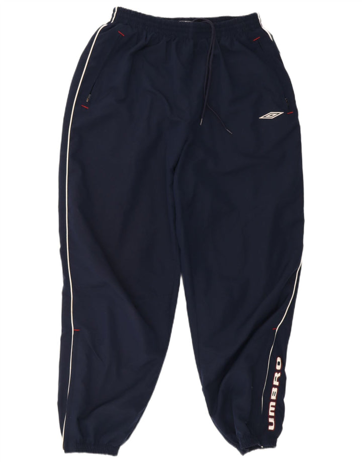 Umbro Hombre Pantalones De Chándal Gráfico Joggers XL Azul Marino Poliéster