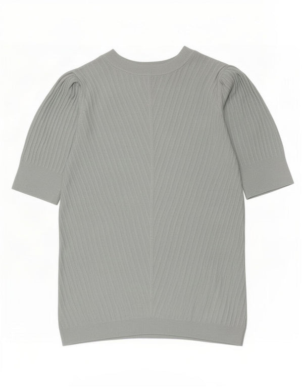 Marks & Spencer Blusa para Mujer Top UK 8 Small Viscosa Azul