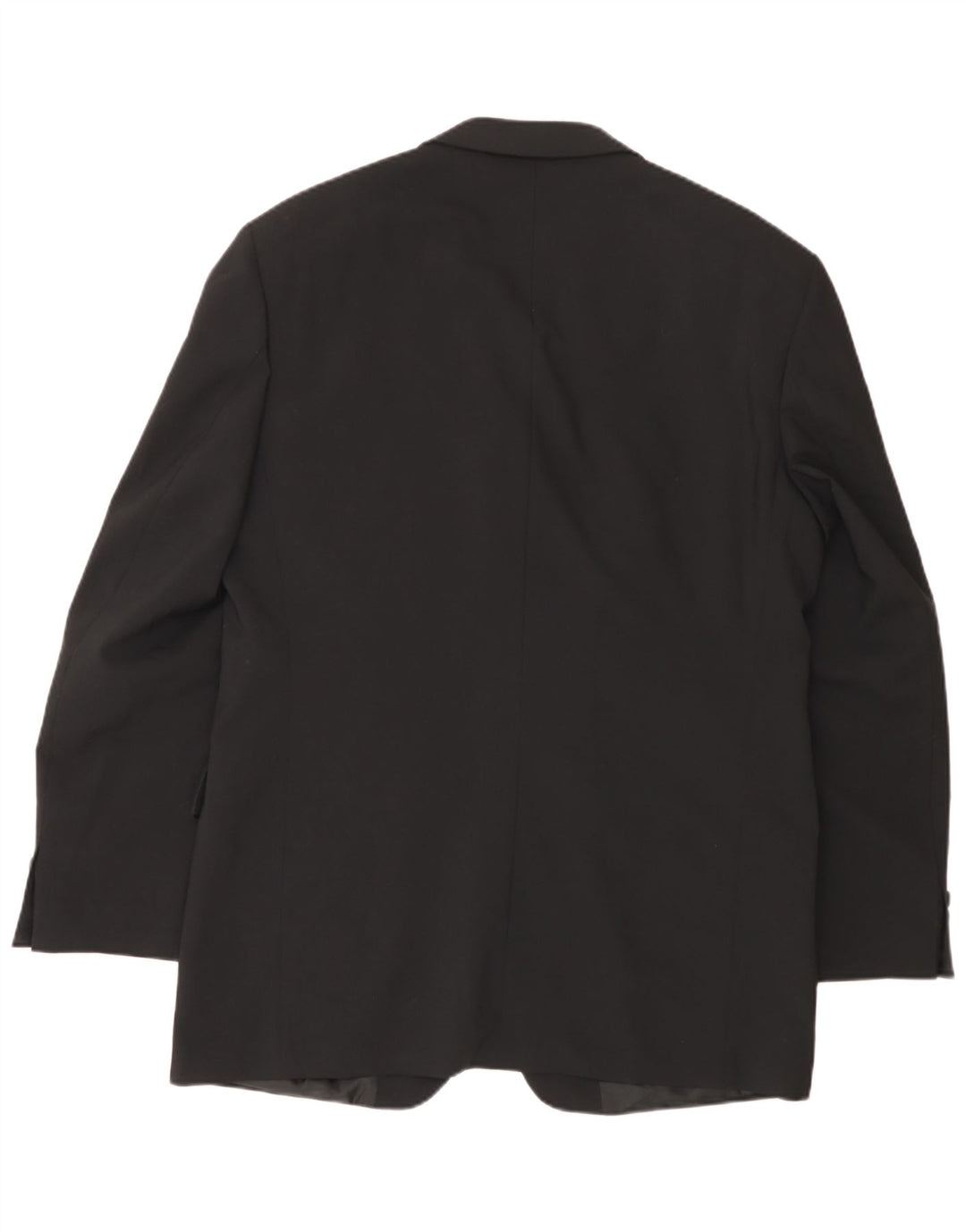 Marks & Spencer Chaqueta tipo blazer de 3 botones para hombre UK 40 Mediano Poliéster negro