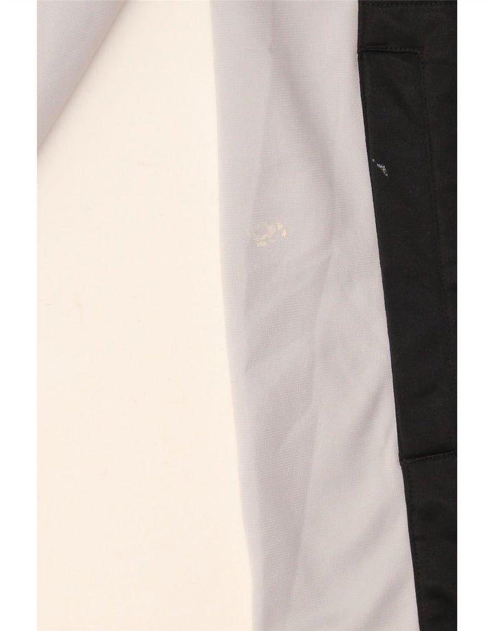 Lotto Hombre Chándal Top Chaqueta XL Negro Colorblock Poliéster