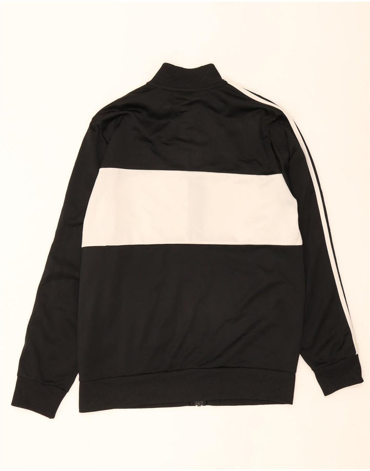 Adidas - Chaqueta de chándal para niño, 15-16 años, color negro, poliéster