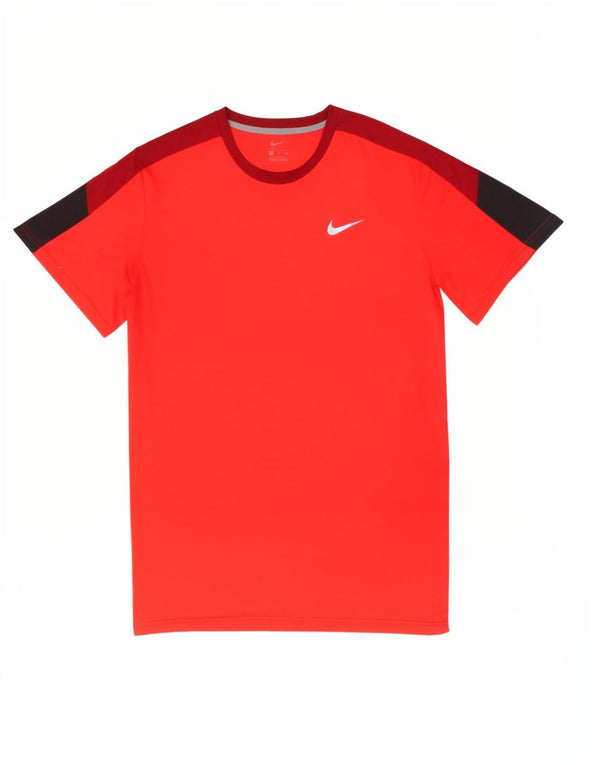 Camiseta Nike Hombre Top XL Rojo Colorblock Poliéster