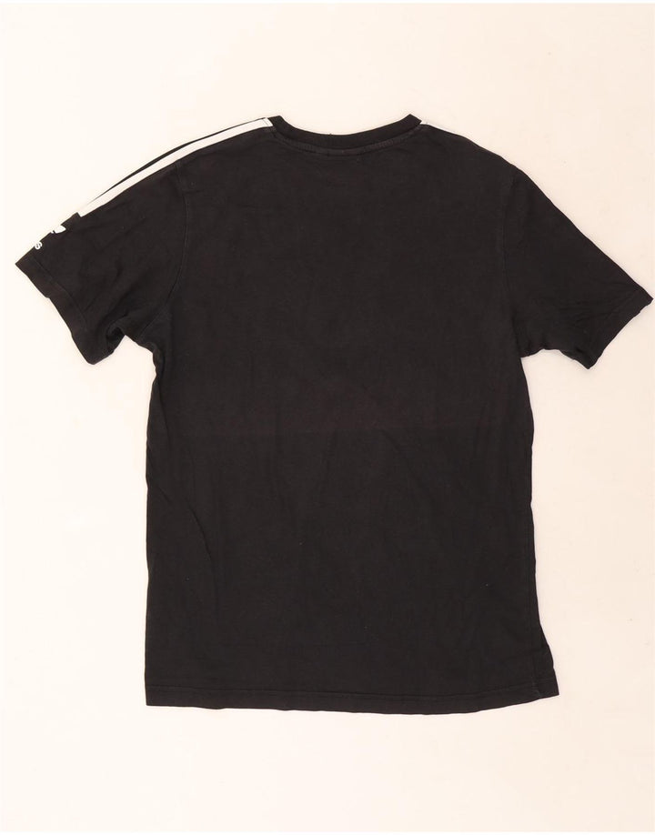 Adidas - Camiseta gráfica para hombre, talla mediana, algodón negro