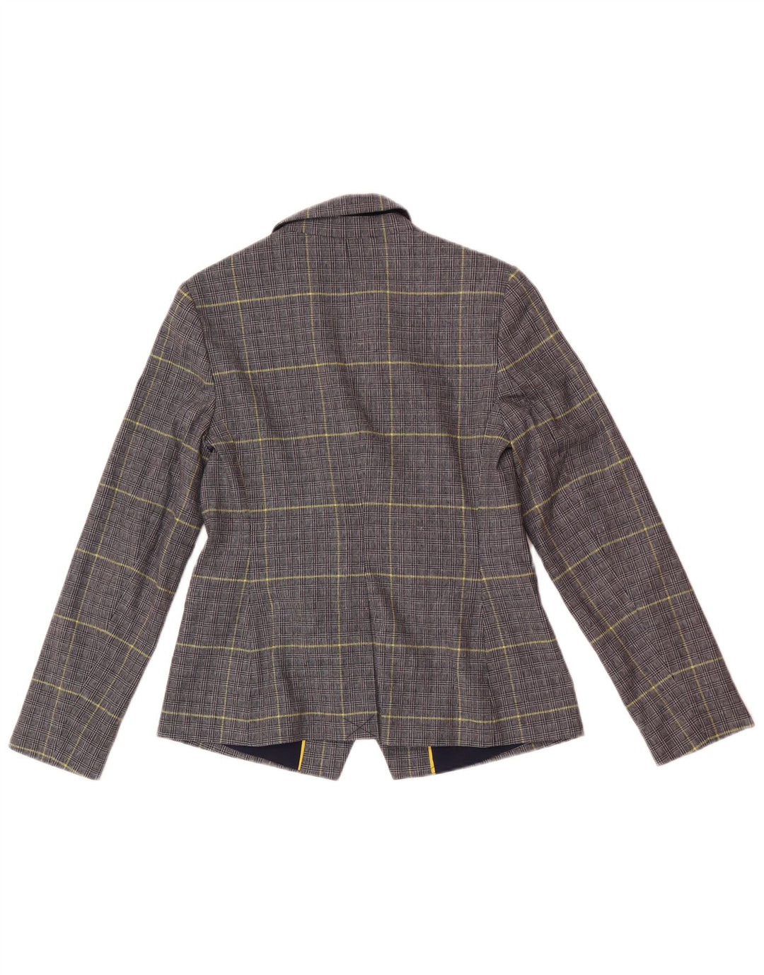 Boden Chaqueta tipo blazer pequeña para mujer UK 10 Small Azul marino Pata de gallo