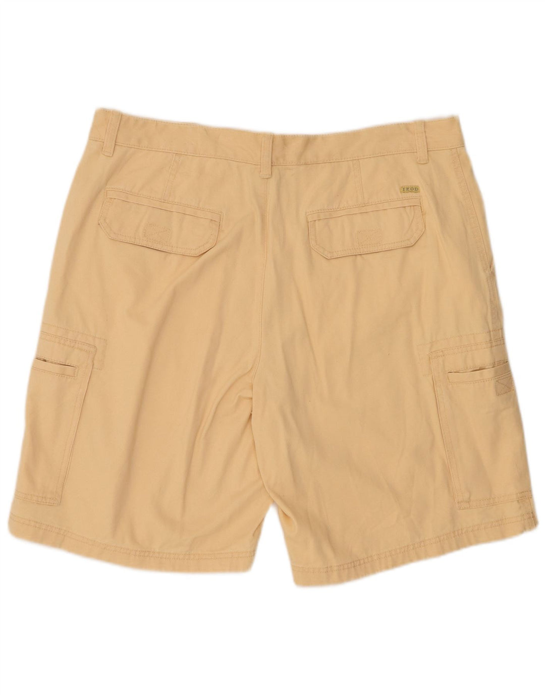 IZOD Pantalones cortos cargo para hombre W38 XL Algodón beige