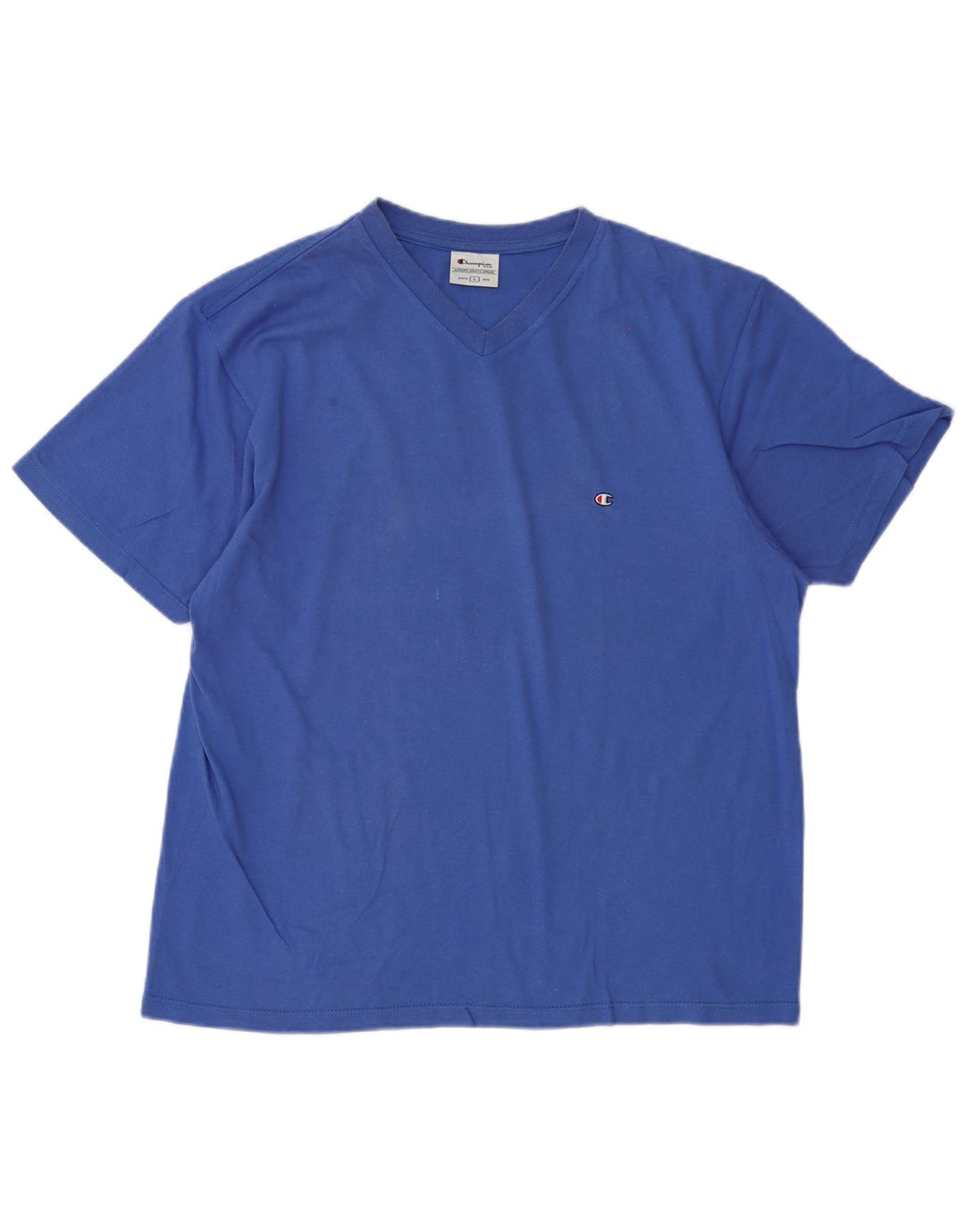 Champion - Camiseta para hombre, talla grande, algodón azul