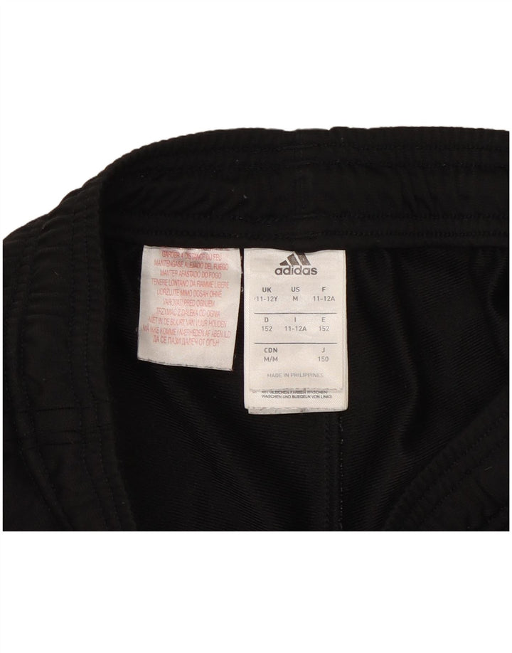 Adidas Pantalón Chándal Niño 11-12 Años Negro Poliéster