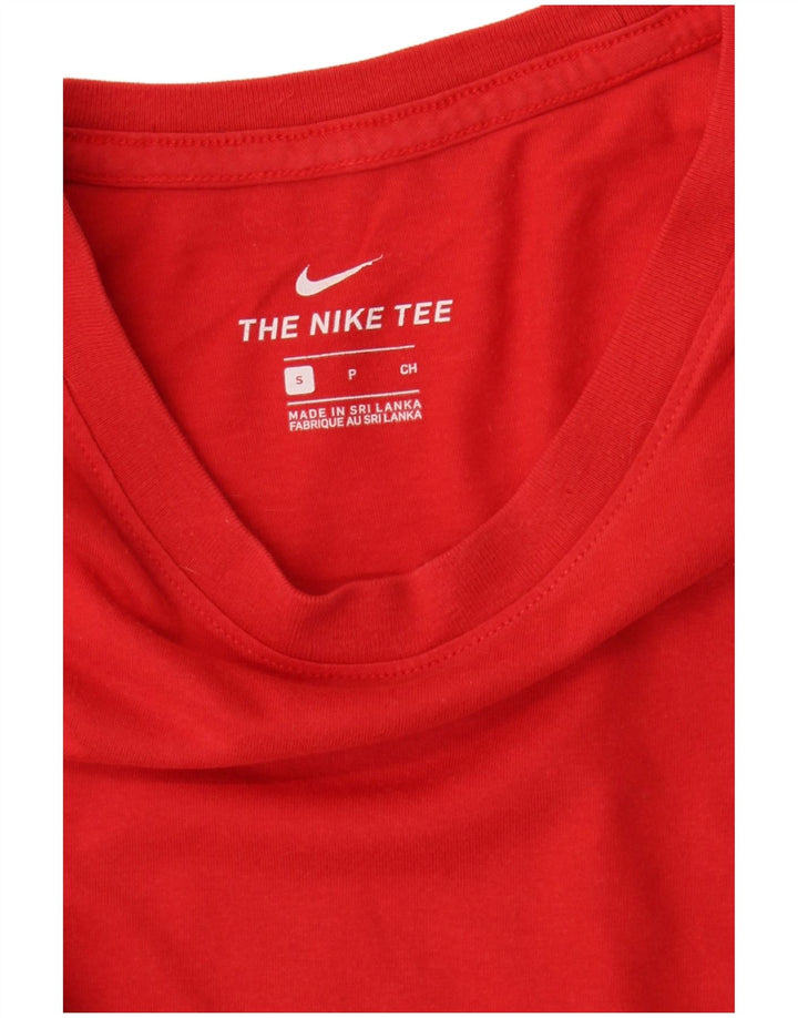 Nike Camiseta Mujer Top UK 10 Small Rojo