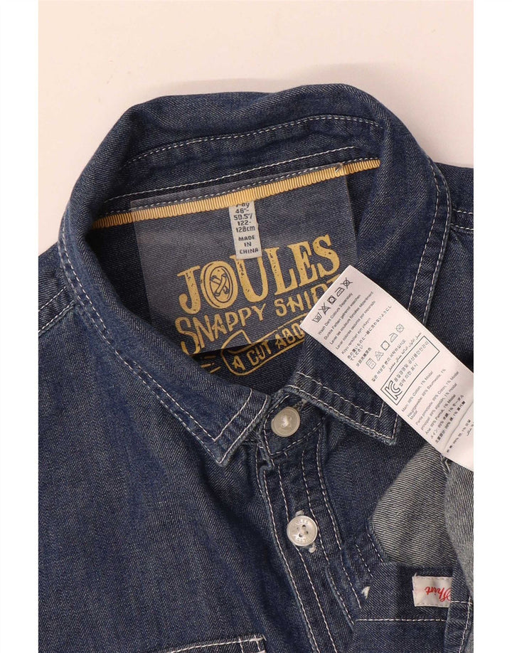 Joules Camisa Vaquera Niño 7-8 Años Azul Marino Algodón