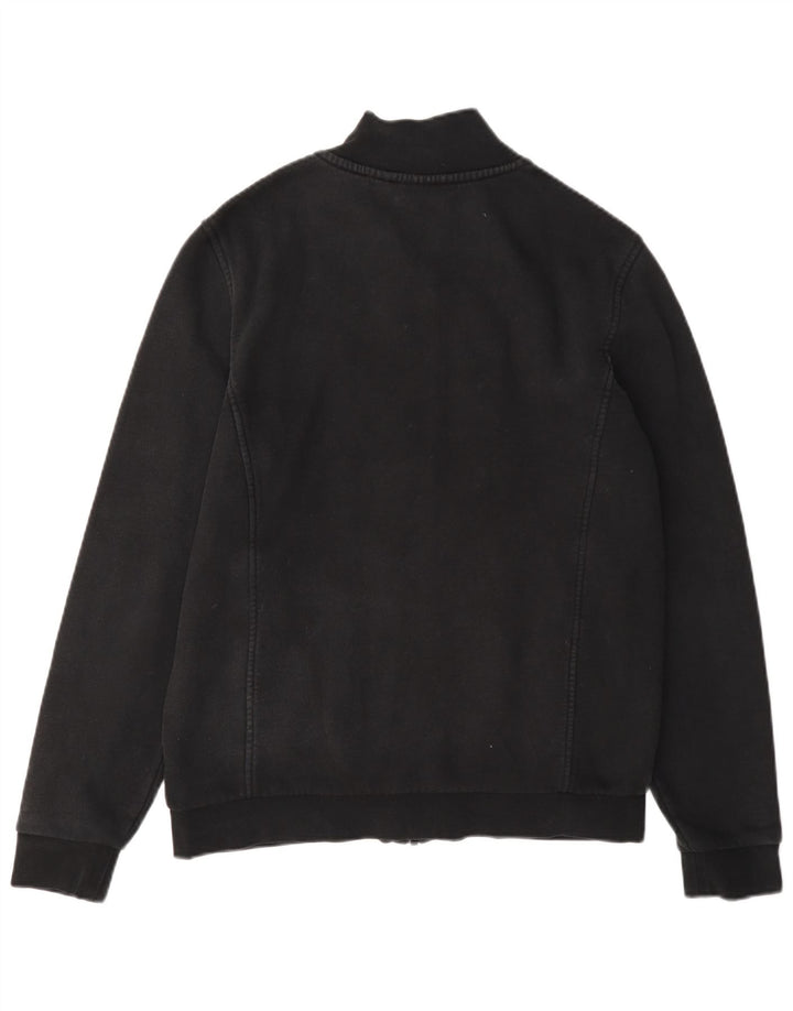 Lacoste Hombre Chándal Top Chaqueta Mediana Algodón Negro
