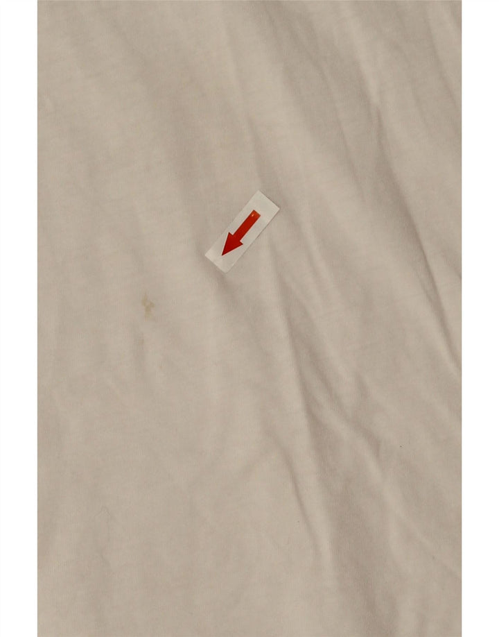 Vans Camiseta con gráfico de ajuste clásico para hombre Top grande de algodón blanco