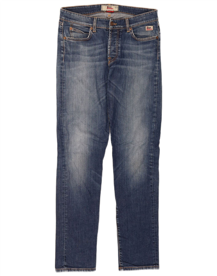 Roy Rogers Vaqueros ajustados para hombre W32 L32 Algodón azul