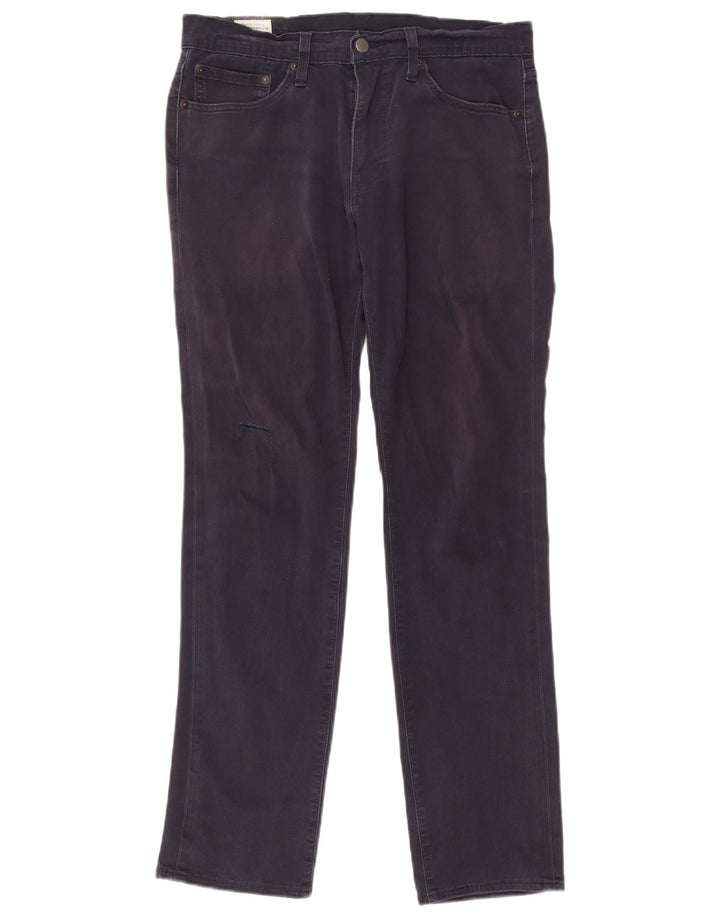 Levi's Hombre 511 Slim Jeans W31 L32 Algodón Azul Marino