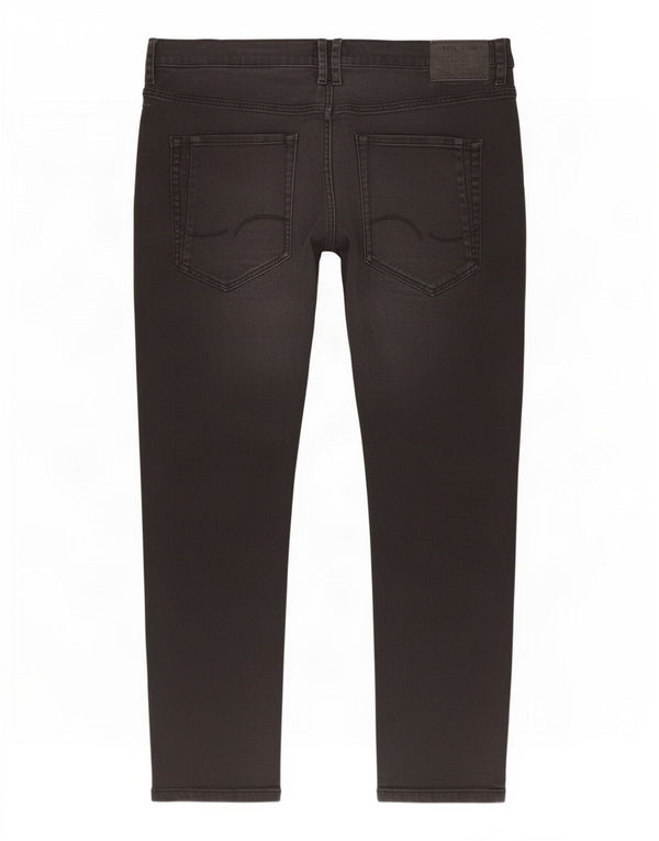 Jack & Jones Pantalones Casuales Rectos para Hombre W38 L26 Algodón Negro