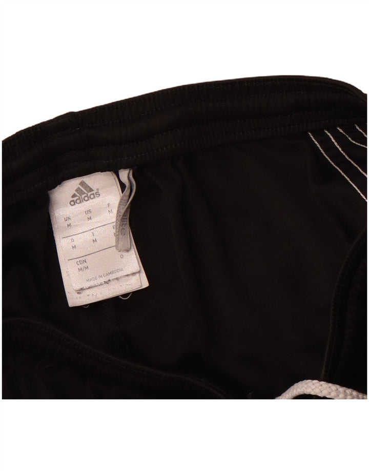 ADIDAS Hombres Climalite Sport Shorts Medio Negro Colorblock Poliéster