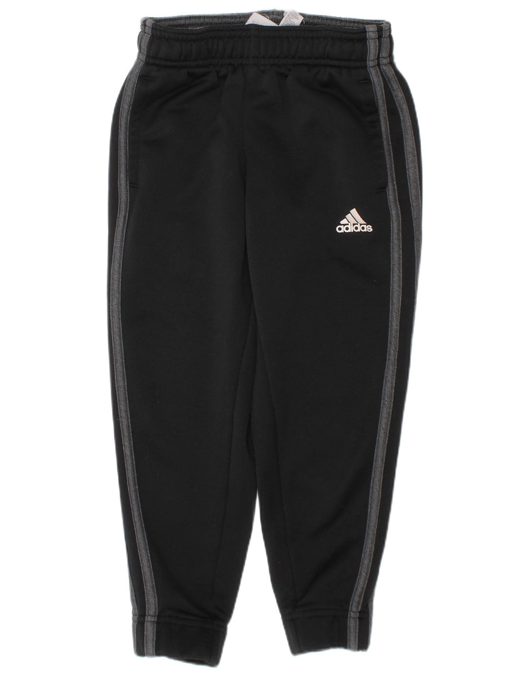 Adidas Chicos Climalite Chándal Pantalones Joggers 4-5 Años Negro Poliéster