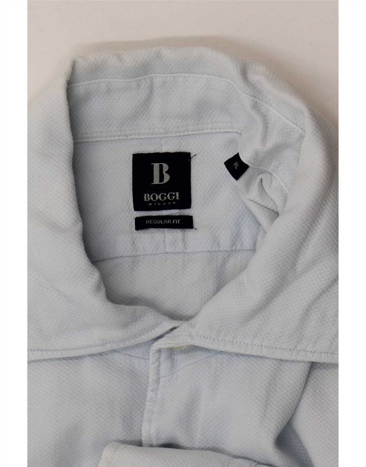 Camisa Boggi Hombre XL Azul