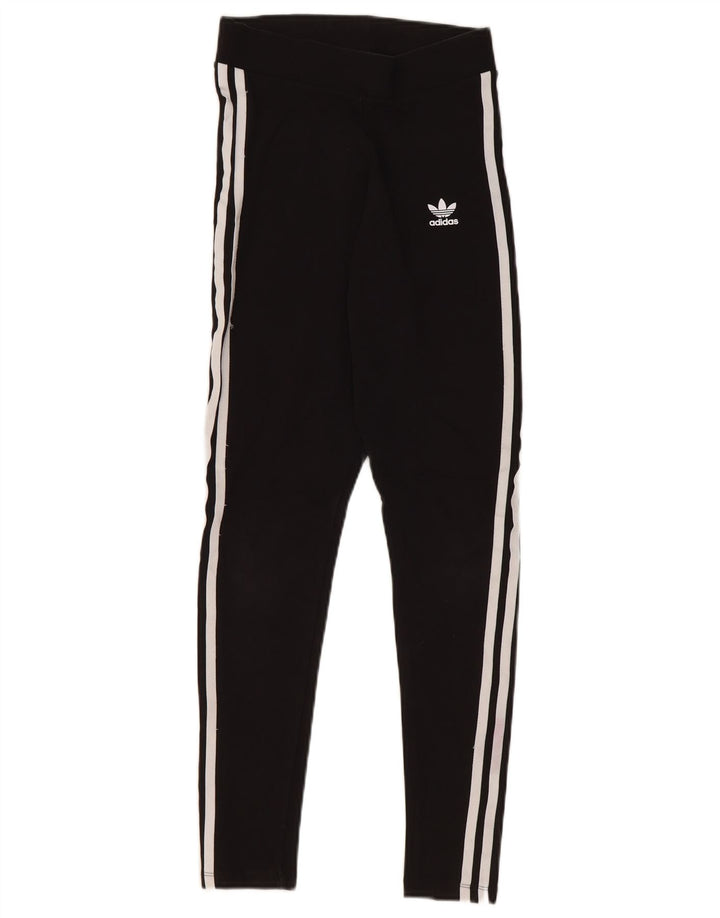 Leggings ADIDAS para mujer Reino Unido 10 Pequeño Algodón negro