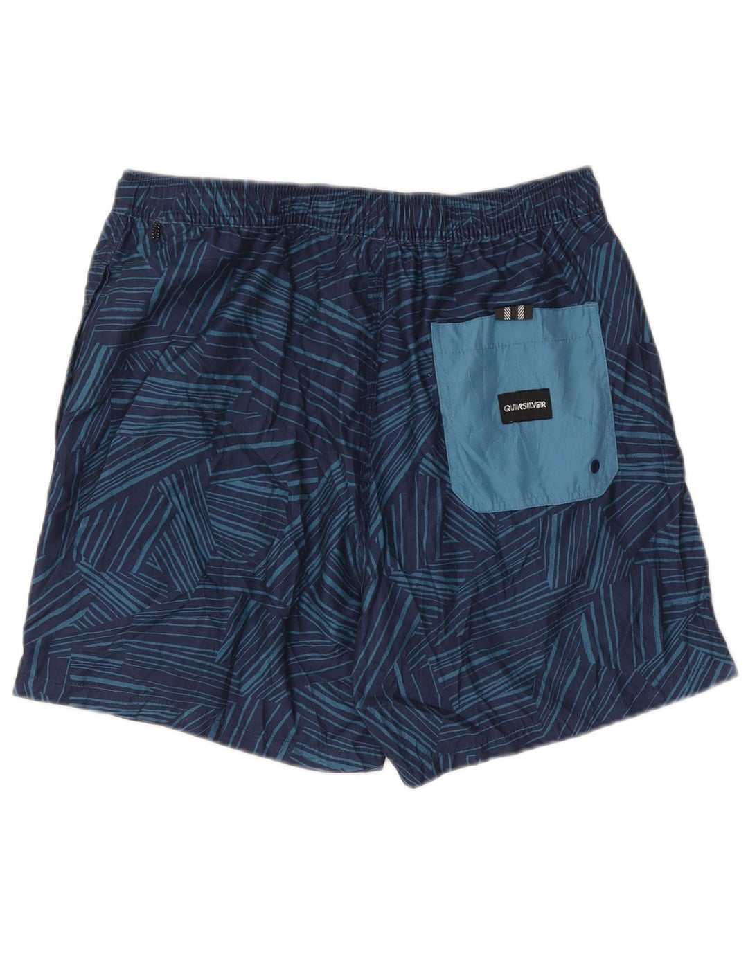 Bañador Quiksilver Hombre XL Azul Marino Geométrico Poliéster