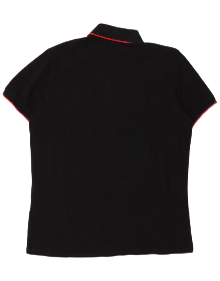 Replay Polo para hombre grande negro