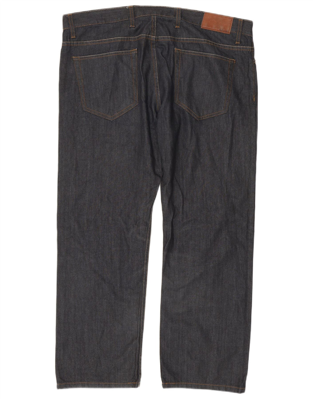 Marks & Spencer Vaqueros rectos para hombre W40 L29 Algodón azul marino