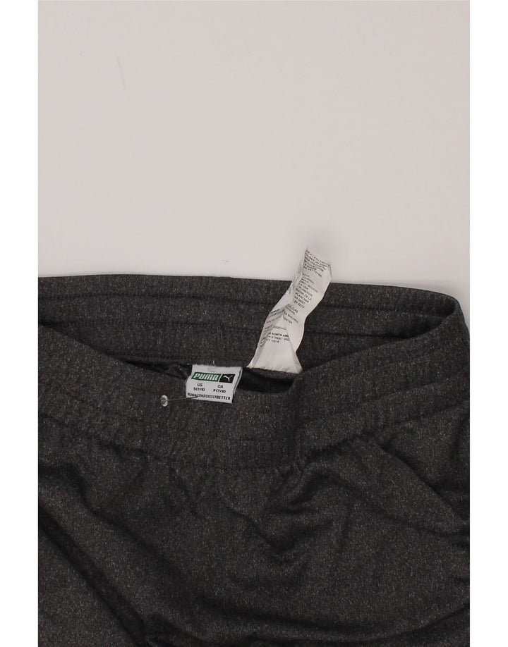 Puma Pantalones cortos deportivos para niños 7-8 años Small Gris Poliéster