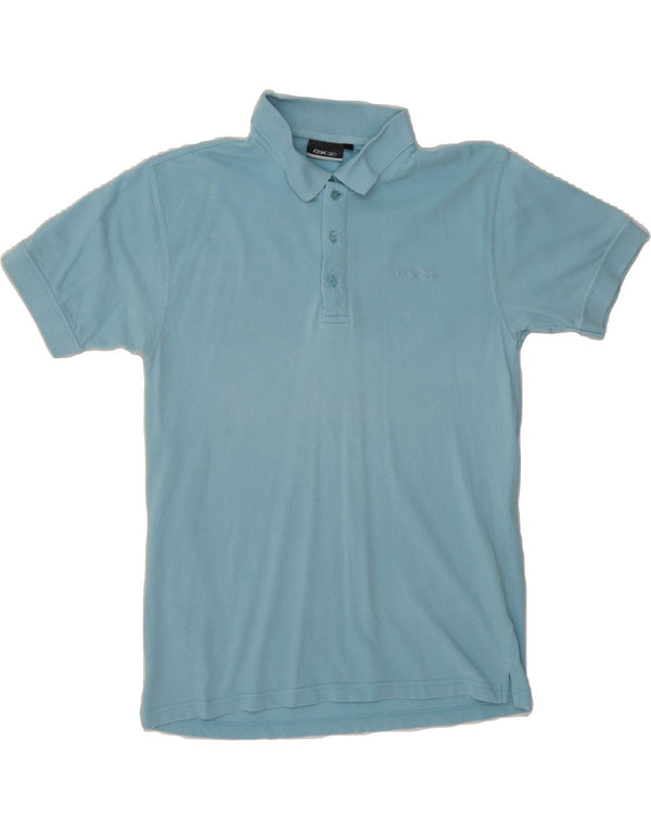 REEBOK Polo Hombre Grande Azul Algodón