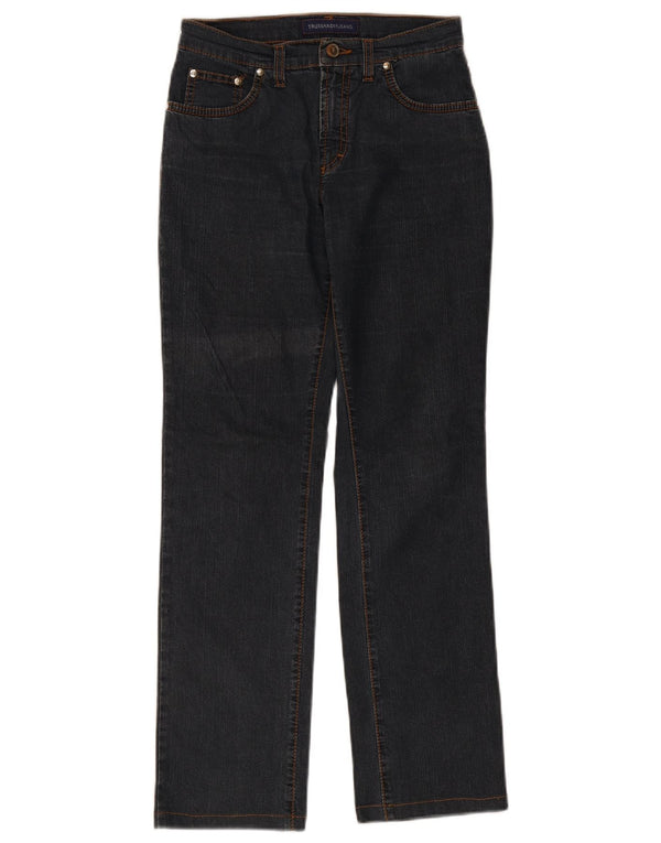 Vaqueros Trussardi Mujer Rectos W26 L29 Azul Marino Algodón