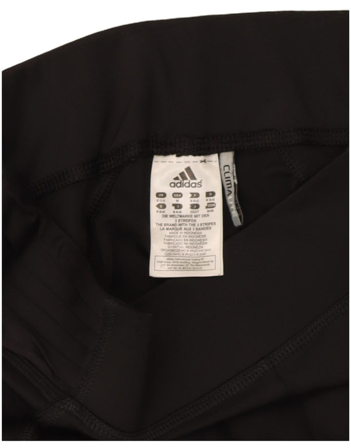Adidas Pantalones de Chándal para Mujer UK 12/14 Mediano Negro Poliéster