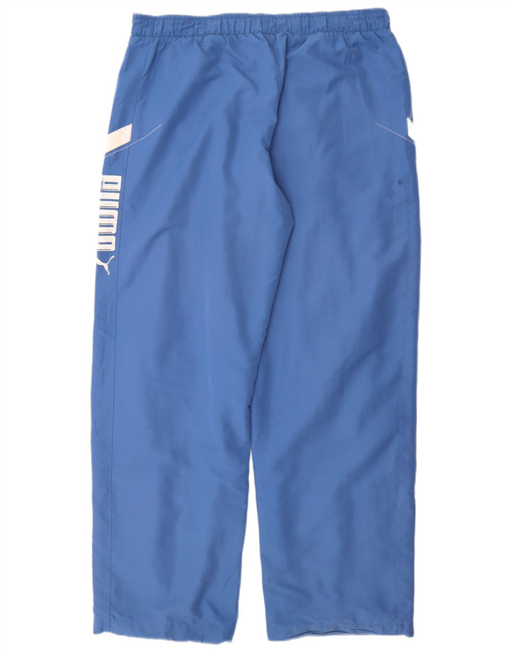 Puma Pantalones De Chándal Con Estampado Gráfico En Color Azul Grande Para Hombre
