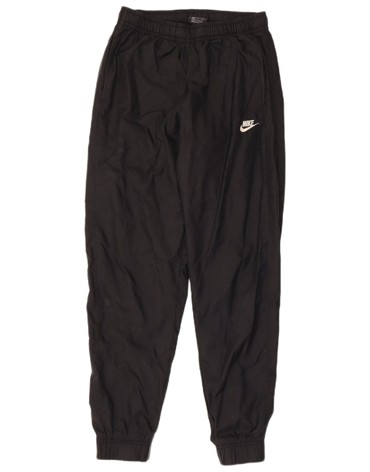 NIKE Hombre Pantalones de Chándal Joggers Small Nylon Negro