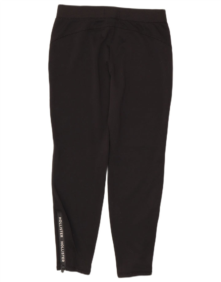 Hollister Hombre Pantalones De Chándal Gráfico Pequeño Poliéster Negro