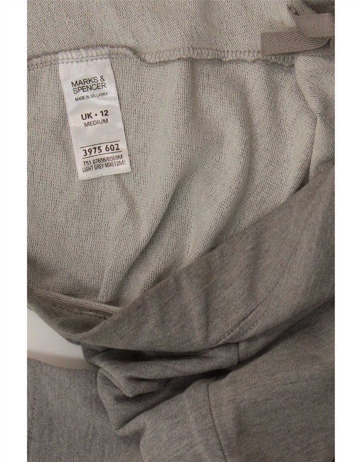 Marks & Spencer Pantalones de chándal para mujer UK 42 Algodón gris medio