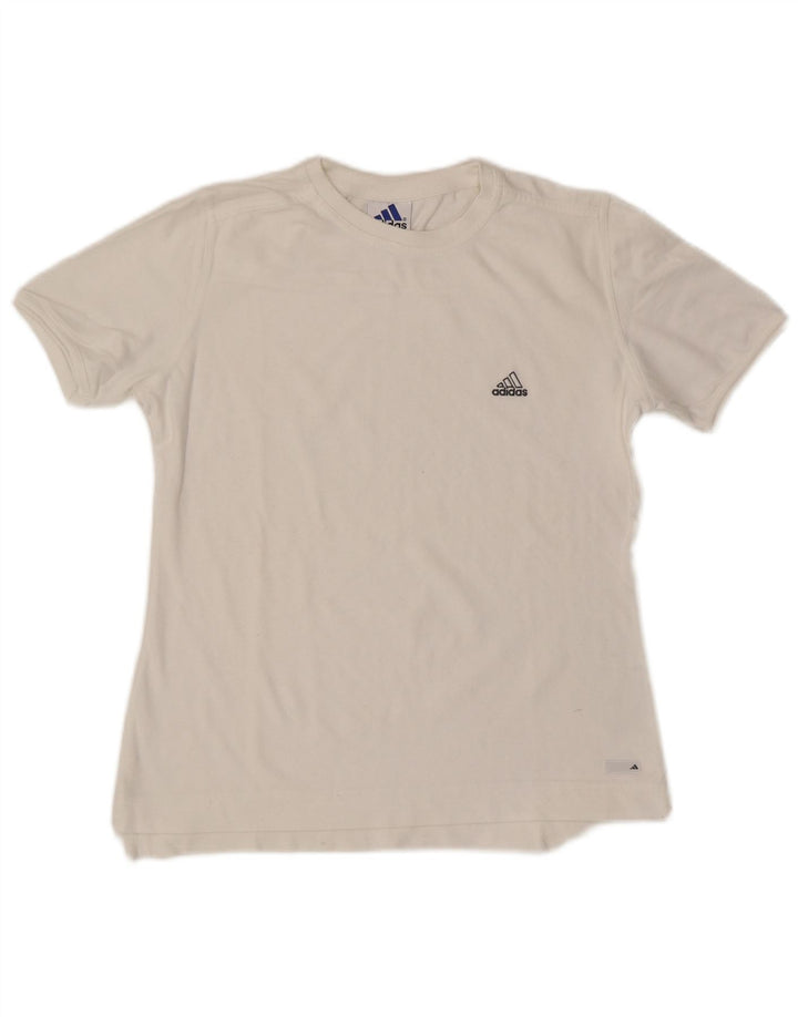 Adidas - Camiseta para mujer (talla 40), color blanco