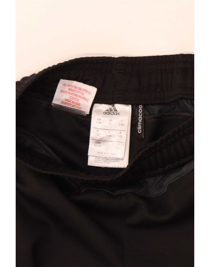 Adidas Chicos Climacool Chándal Pantalones 7-8 Años Negro Poliéster
