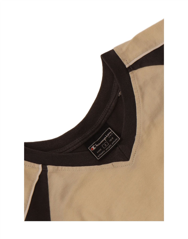 Champion Camiseta para hombre Top Small Off White Colorblock