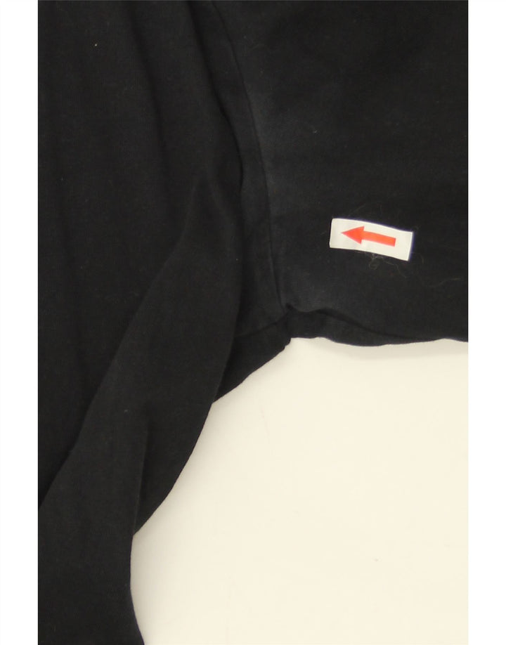 Superdry Hombre Top Manga Larga 2XL Negro