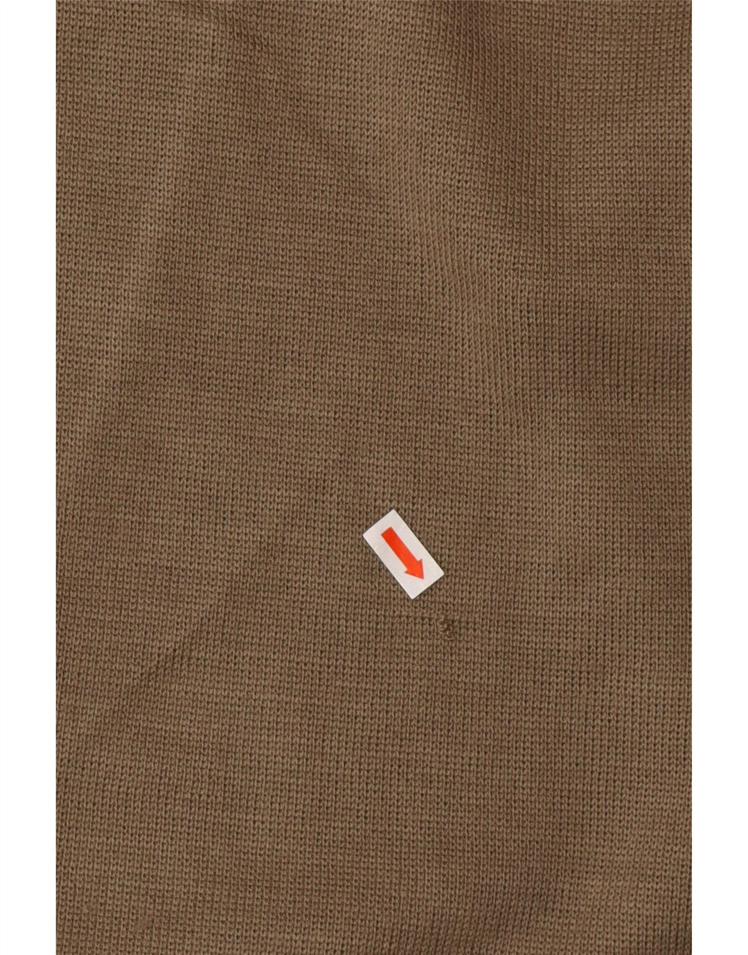 VINTAGE Hombres Loose Fit Cardigan Suéter Grande Poliamida A Rayas Verdes