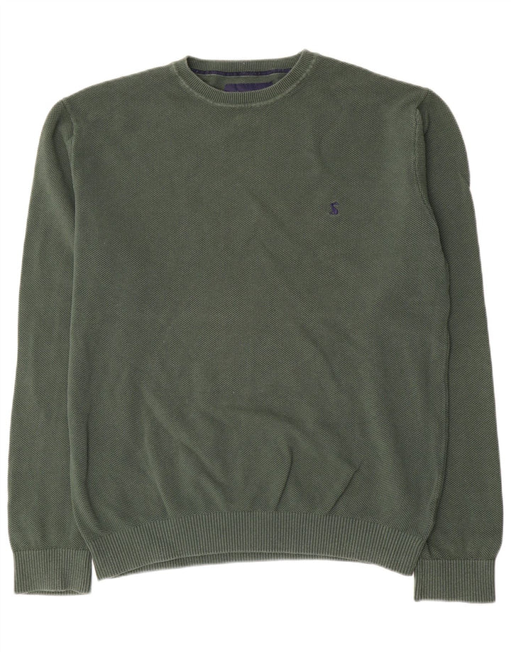 Joules Jersey De Cuello Redondo Para Hombre Jersey Grande De Algodón Verde