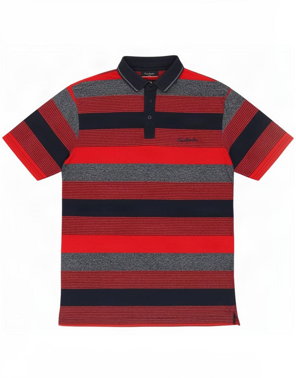 Pierre Cardin Polo De Corte Regular Para Hombre Rayas Multicolor Medianas