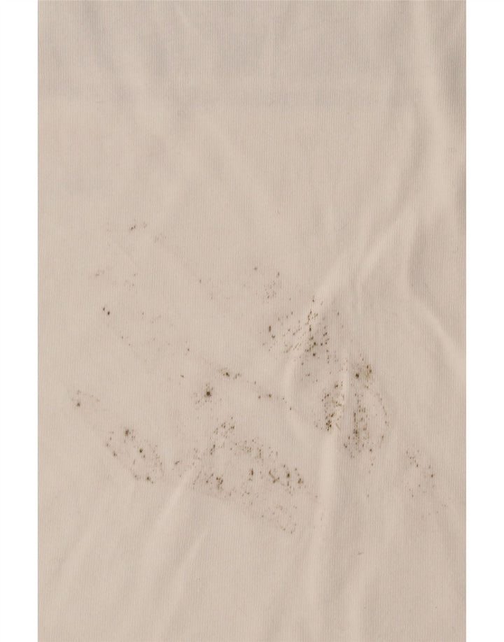 Camiseta gráfica para hombre Fat Face Top grande de algodón blanco