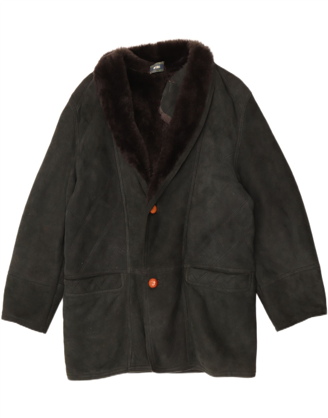 Dibi Chaqueta de piel de oveja para hombre IT 50 Large Khaki