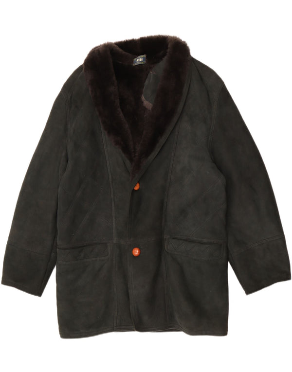 Dibi Chaqueta de piel de oveja para hombre IT 50 Large Khaki