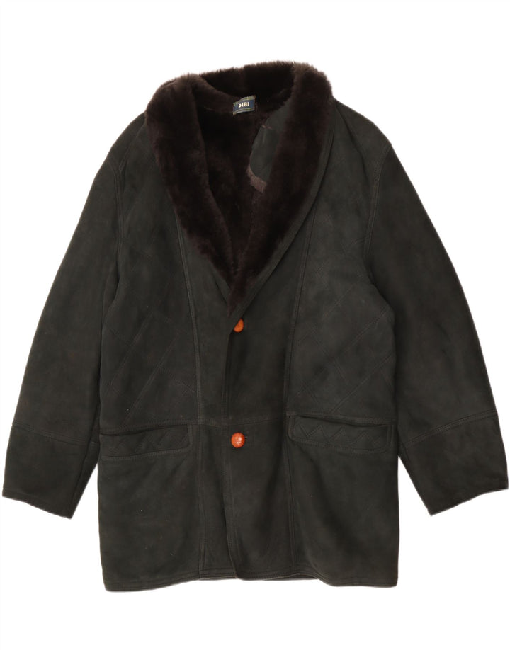 Dibi Chaqueta de piel de oveja para hombre IT 50 Large Khaki