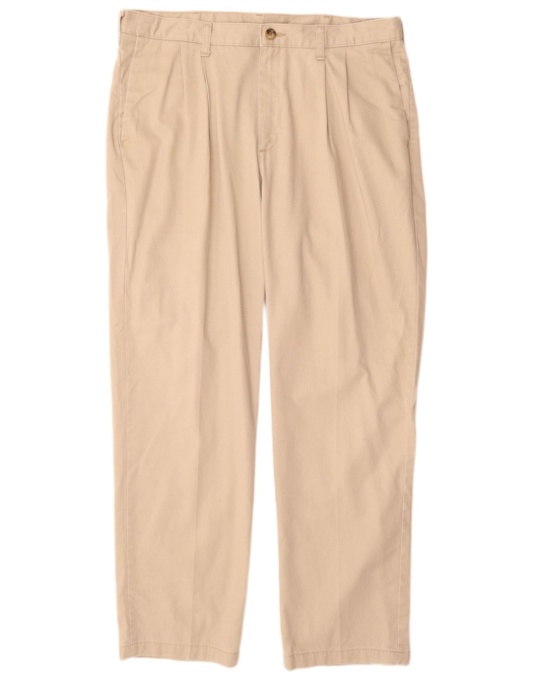 LEE Pantalones chinos con pinzas para hombre W36 L32 Algodón beige