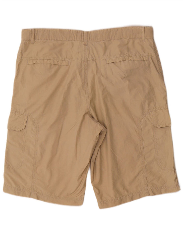 Marks & Spencer Pantalones cortos tipo cargo para hombre W36 Algodón beige grande