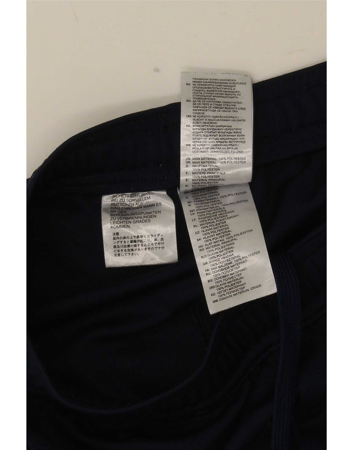Adidas Mens Climalite Chándal Pantalones Pequeños Azul Marino Poliéster